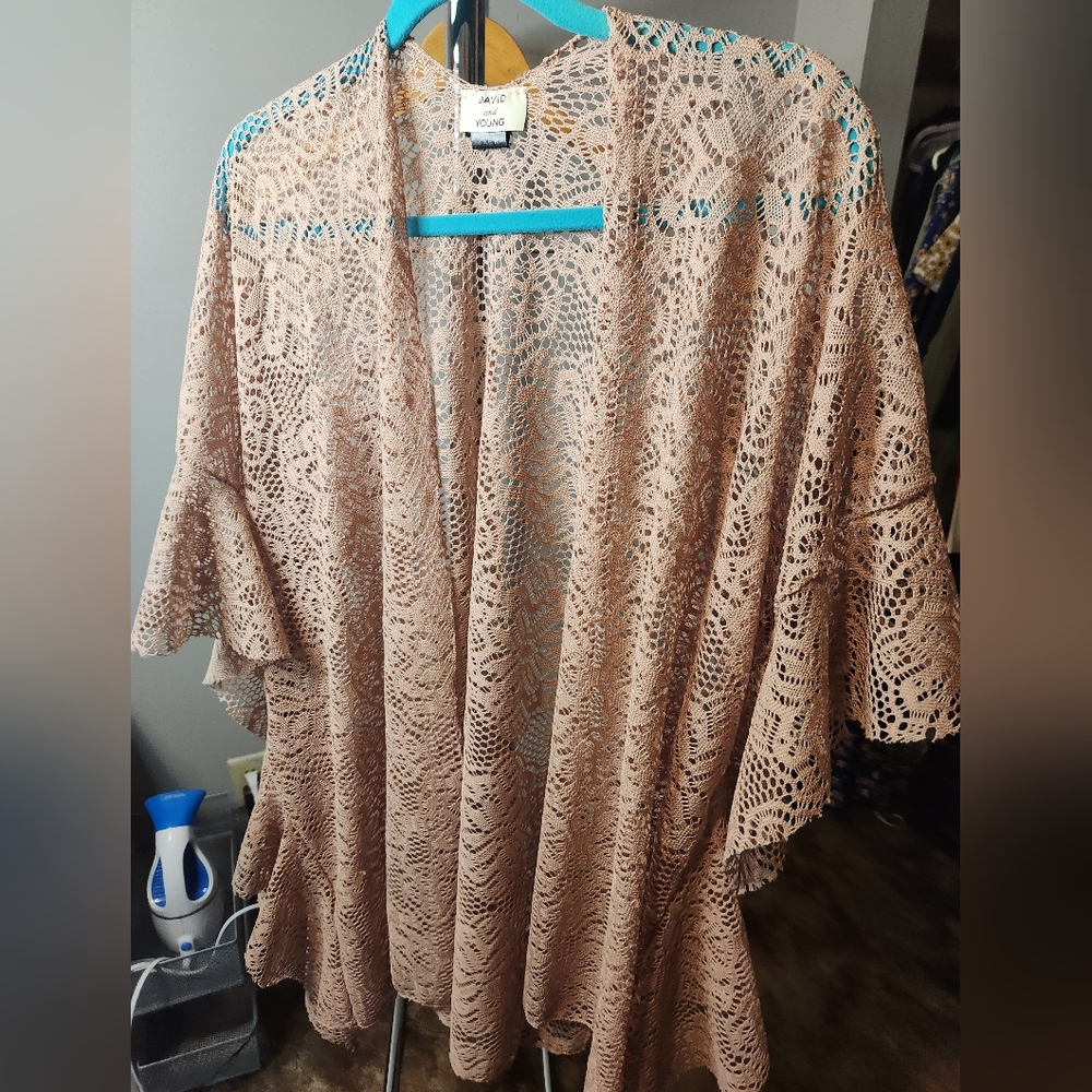 Womens plus size kimono wrap
